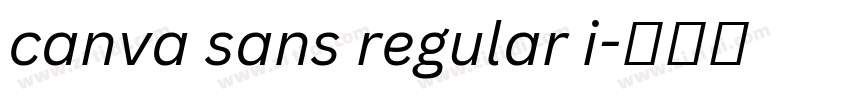 canva sans regular i字体转换 canva sans regular i字体转换